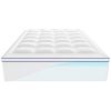 VEVOR Mattress Topper Premium Memory Foam Fiber Fill Queen Size 3 in Thickness