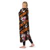 Disney Nightmare Before Christmas Striped Nightmare Silk Touch Throw Blanket 50x70 Inches