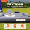 VEVOR Truck Bed Air Mattress, for 6-6.5 ft Full Size Truck Beds, Inflatable Air Mattress Camping Bed with 12V Air Pump 2 Pillows, Carry Bag, for Chevr