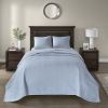 Reversible Quilt Set Blue Twin/Twin XL