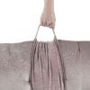 Poly Chenille Lounge Floor Pillow Cushion Blush 27" x 74"