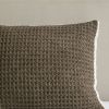 Waffle Knit Chenille Comforter Set King