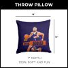 Phoenix Suns NBA Devin Booker Throw Pillow 18 x 18 inches