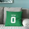 Boston Celtics NBA Jayson Tatum Throw Pillow 18 x 18 inches