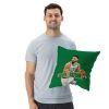Boston Celtics NBA Jayson Tatum Throw Pillow 18 x 18 inches