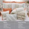 9 Piece Cotton Percale Comforter Set