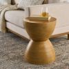 Hourglass-Shaped Side Table