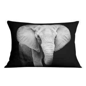 Elephant Cushion (Insert: With Insert, size: 16" X 16")