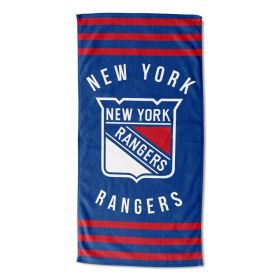 Rangers OFFICIAL "Stripe" Beach Towel (SKU: 1NHL/72004/0015/RET)