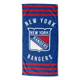 Rangers OFFICIAL "Stripe" Beach Towel (SKU: 1NHL/72004/0015/AMZ)