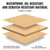VEVOR Bed Tray Table with Foldable Legs, Bamboo Breakfast Tray for Sofa, Bed, Eating, Snacking, and Working, Folding Serving Laptop Desk Tray, Portabl