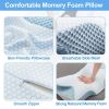 Memory Foam Pillow Neck Support Pillow for Sleeping Ergonomic Contour Orthopedic Support Side Back Stomach Sleeper