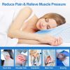 Memory Foam Pillow Neck Support Pillow for Sleeping Ergonomic Contour Orthopedic Support Side Back Stomach Sleeper